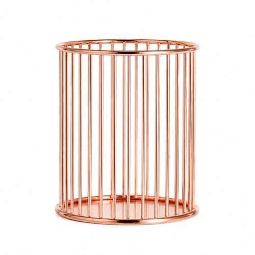 Stojak organizer pojemnik na pędzelki rose gold Nr 5 Stojak organizer pojemnik na pędzelki rose gold Nr 5