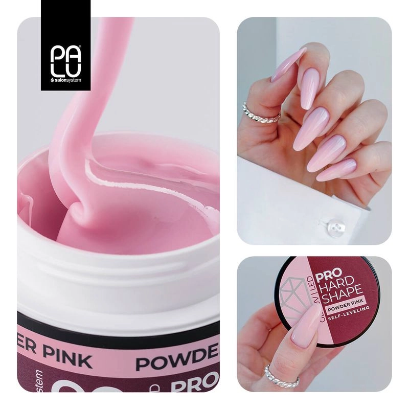 powder pink palu żel