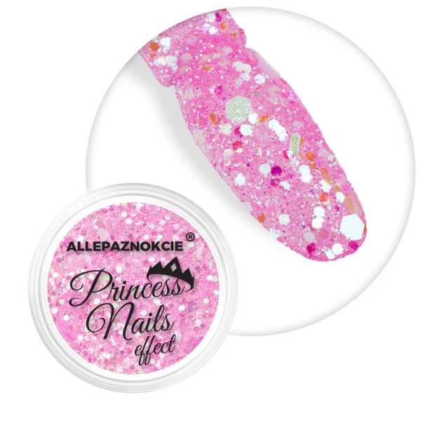 Pyłek do paznokci Princess Nails Allepaznokcie 1 g Nr 8