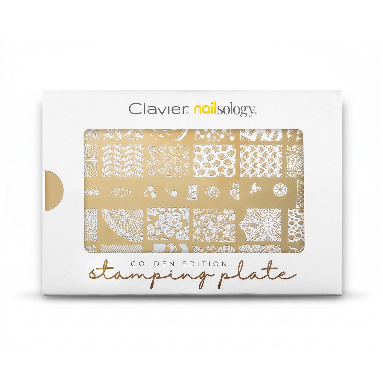 Clavier Golden Edition – SUMMER VIBE (03/L) Metalowa blaszka do stempli Clavier Golden Edition – SUMMER VIBE (03/L) Metalowa blaszka do stempli