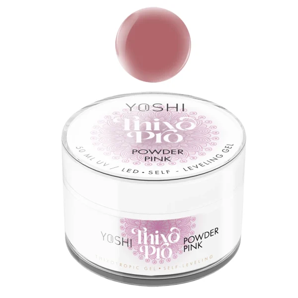 Żel Samopoziomujący Thixo PRO Gel UV LED Powder Pink 50ml