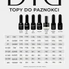 Mleczny top hybrydowy TOP COAT NO WIPE Didier Lab, milky white, 10ml